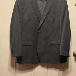 Classic Tiglio 100% Wool Gray Men's Blazer size 48S